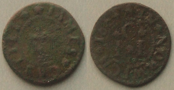 Norwich, James Castill 1664 farthing